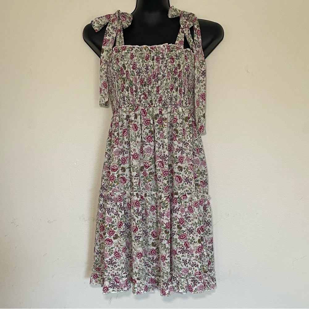 Happy Haleiwa Floral Chiffon Dress